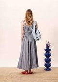 FRNCH OBEA DRESS FRNCH BLEU JEAN M/L -M