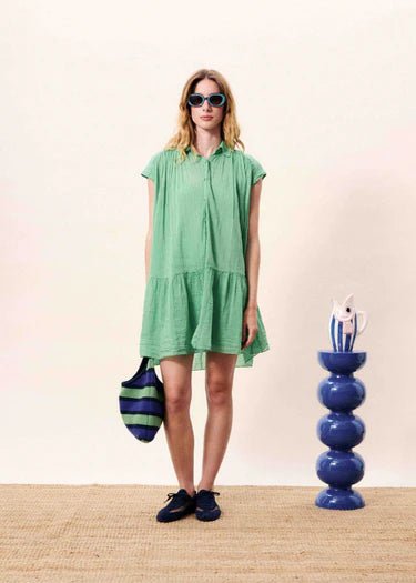 FRNCH OPALE DRESS FRNCH VERT O/S - XS