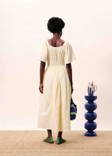 FRNCH YEMANJA DRESS FRNCH Beurre M/L -M