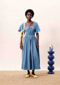 FRNCH YEMANJA DRESS FRNCH BLEU JEAN O/S - XS