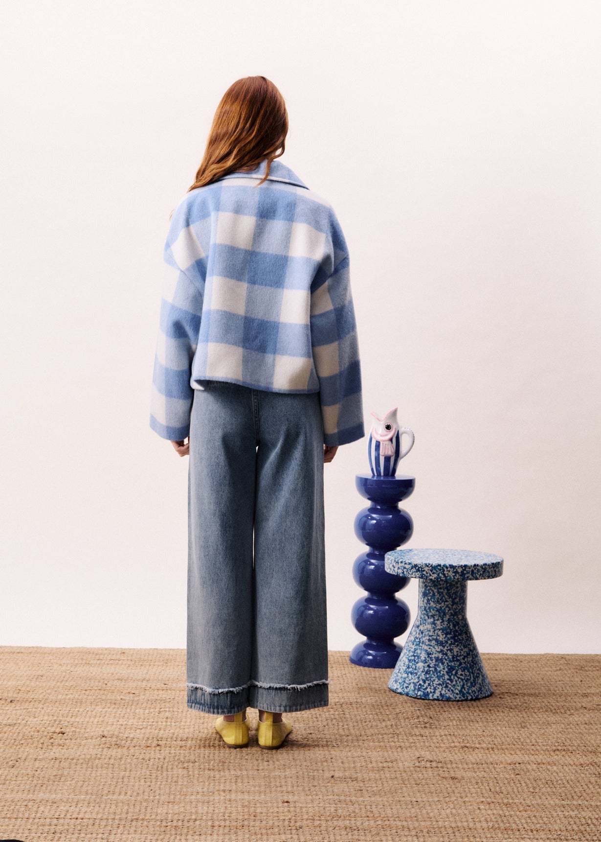 FRNCH YOSEA JACKET Outerwear FRNCH BLEU CLAIR M/L -M