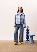 FRNCH YOSEA JACKET Outerwear FRNCH BLEU CLAIR O/S - XS