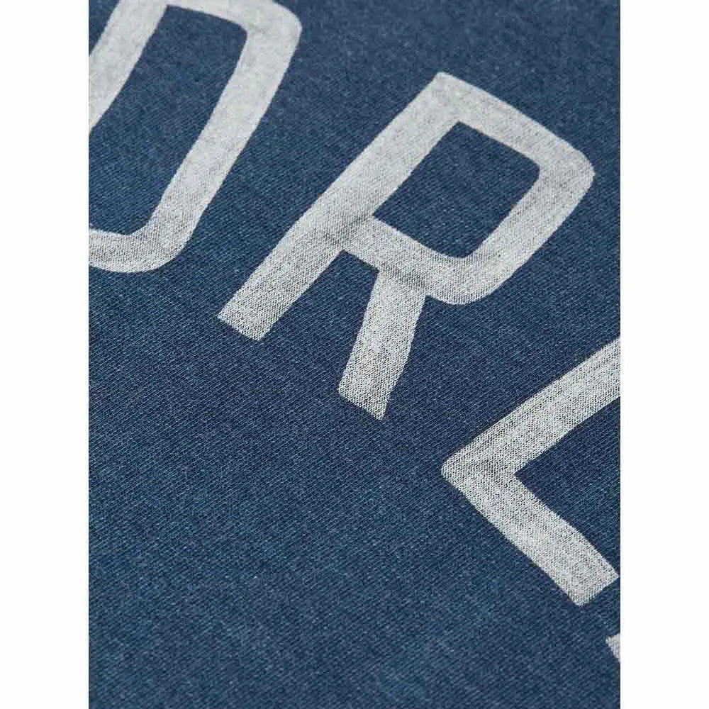 Front Artwork Indigo Washed Loose-Fit Sweatshirt Man Scotch & Soda XXL Washed Indigo