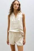FYE TOP T-Shirts Melissa Nepton Lt Beige XS