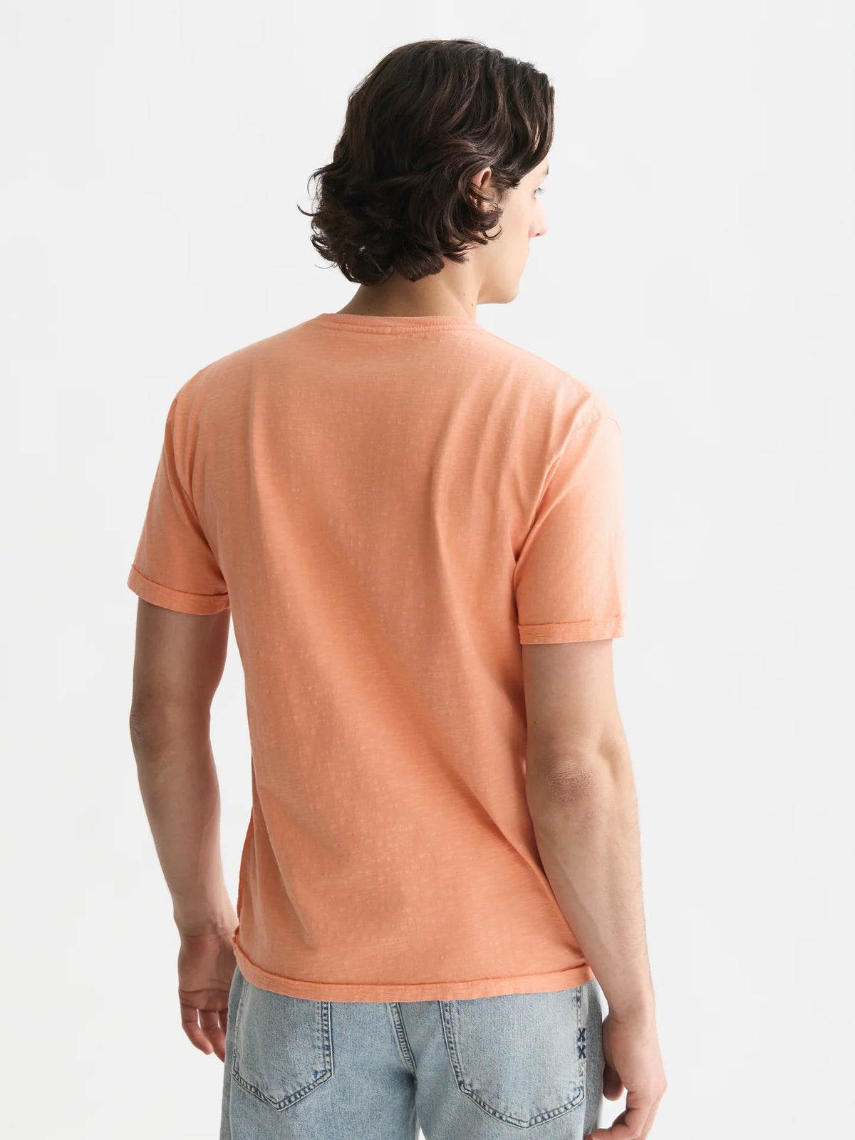 Garment-Dye Relaxed-Fit T-Shirt Man Scotch & Soda Shrimp S