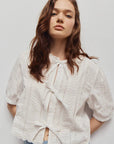 GIANA BLOUSE Blouses Melissa Nepton OFF WHITE XS