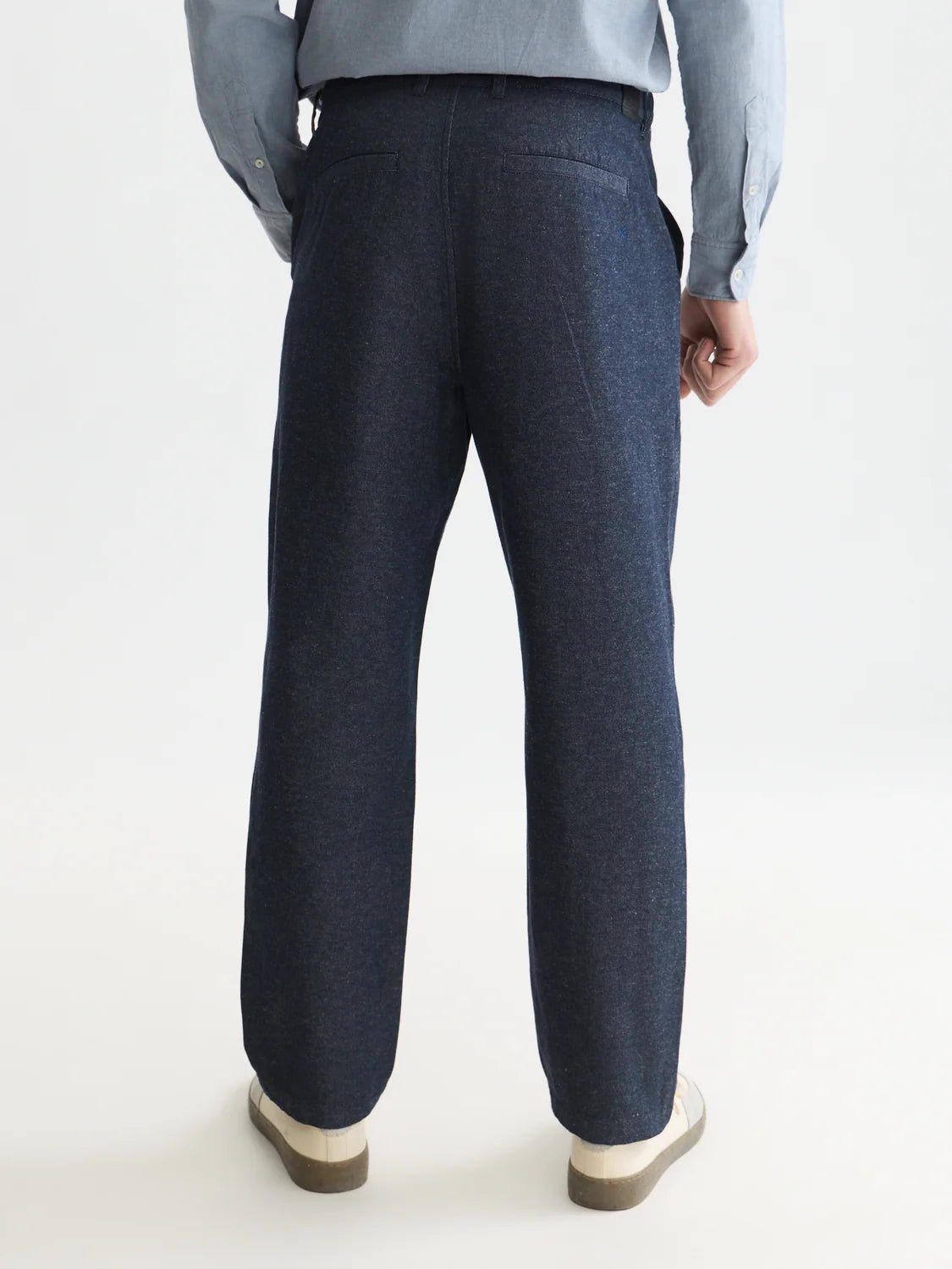 Harper Cotton-Linen Tapered-Fit Chino Man Scotch & Soda Sky Captain 31-30