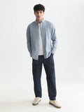 Harper Cotton-Linen Tapered-Fit Chino Man Scotch & Soda Sky Captain 28/30