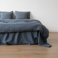 HOUSSE DE COUETTE STONE WASH + TETES ORREILLES DUVET COVER LINEN ME