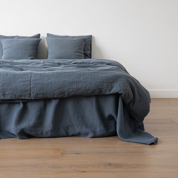 HOUSSE DE COUETTE STONE WASH + TETES ORREILLES DUVET COVER LINEN ME