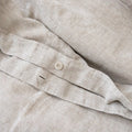 HOUSSE DE COUETTE STONE WASH + TETES ORREILLES DUVET COVER LINEN ME