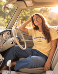 TEE SHIRT AMOUR DE VACANCES & MAISON PEPIN YELLOW T-Shirts Coin Maison - Espace Pepin