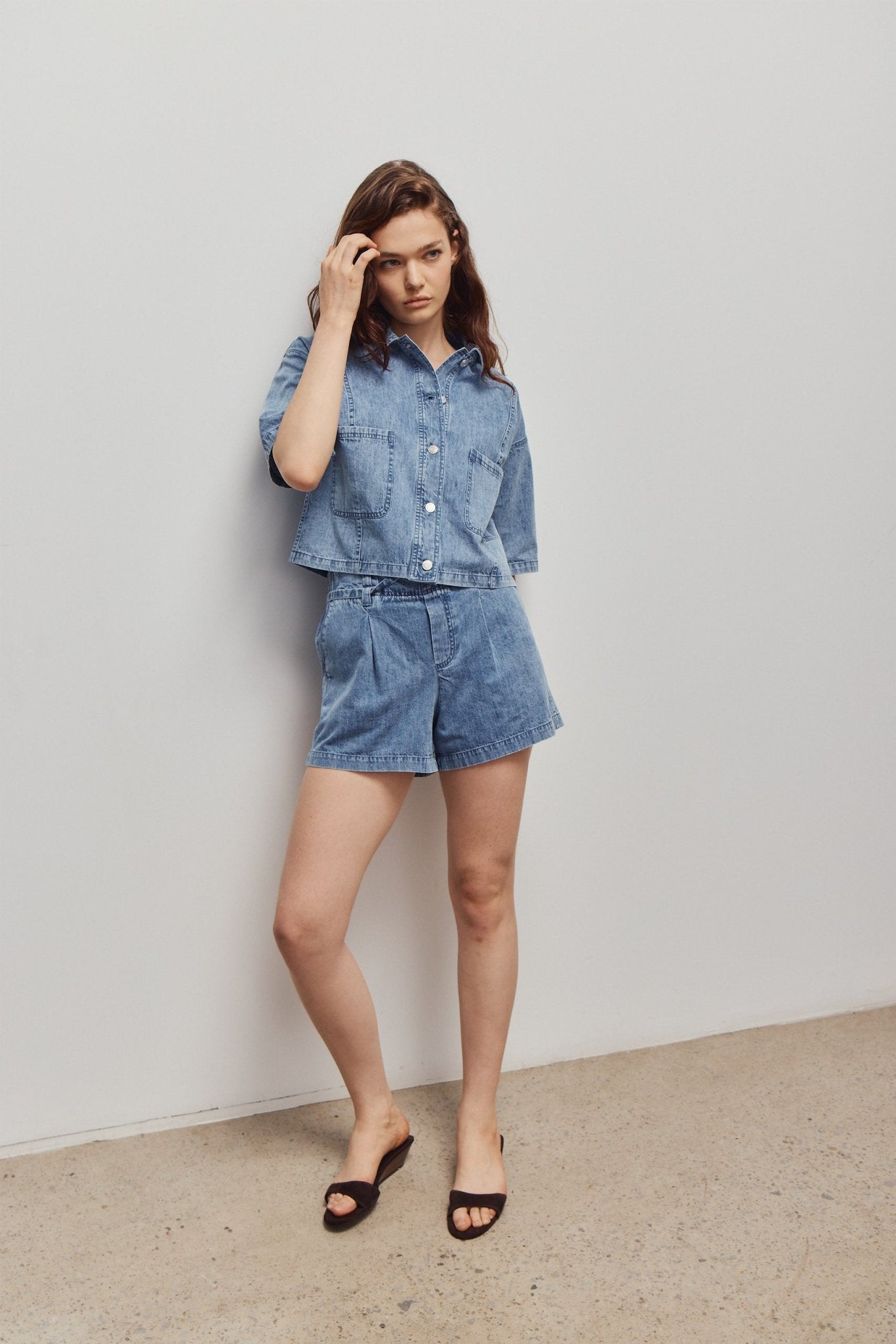 IRINA JACKET Melissa Nepton Med Blue S