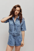 IRINA JACKET Melissa Nepton Med Blue M