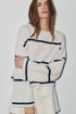 IRO Woman Melissa Nepton XS CREAM/NAVY