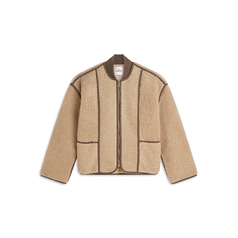 Jacket 1S1312-12512 Woman SUMMUM S/P LIGHT-TAUPE