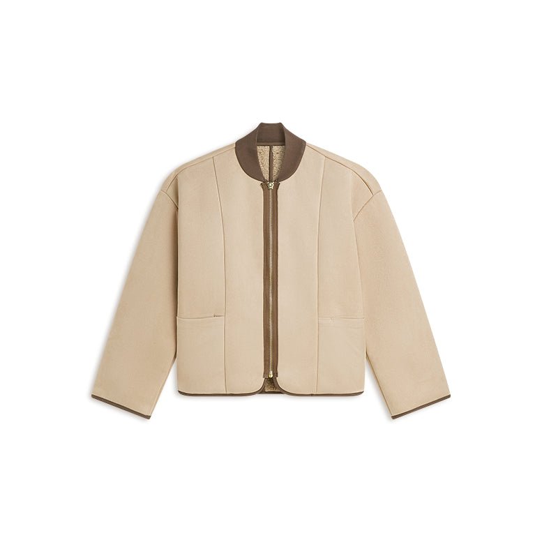 Jacket 1S1312-12512 Woman SUMMUM XS/TP LIGHT-TAUPE