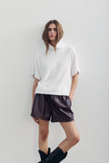 JOVANI Sweater Melissa Nepton XS WINTER WHITE