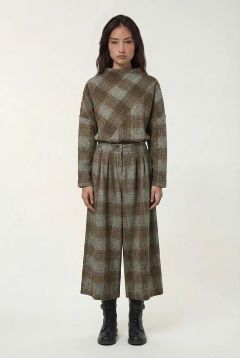 KOHIRO TROUSERS Woman HUMILITY 36 Camel