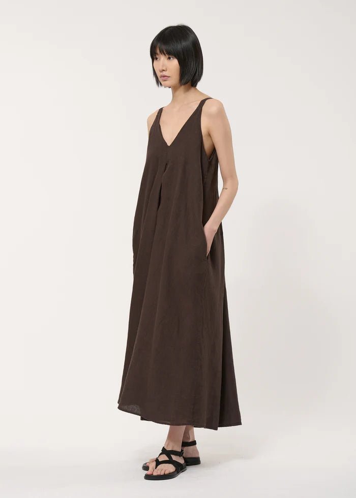 Lacenza Dress Dresses HUMILITY CHOCOLAT 40