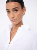 Laia linen polo shirt Polos Notshy BLANC XL