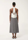 Lavinia Dress HUMILITY BLANC/ANTHRACITE 38