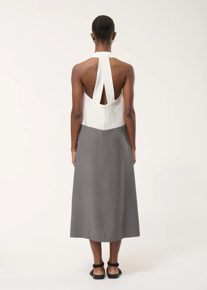 Lavinia Dress HUMILITY BLANC/ANTHRACITE 38