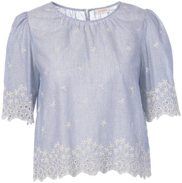 LAZARE BLOUSE Blouses JC Sophie RAYE BLUE 34