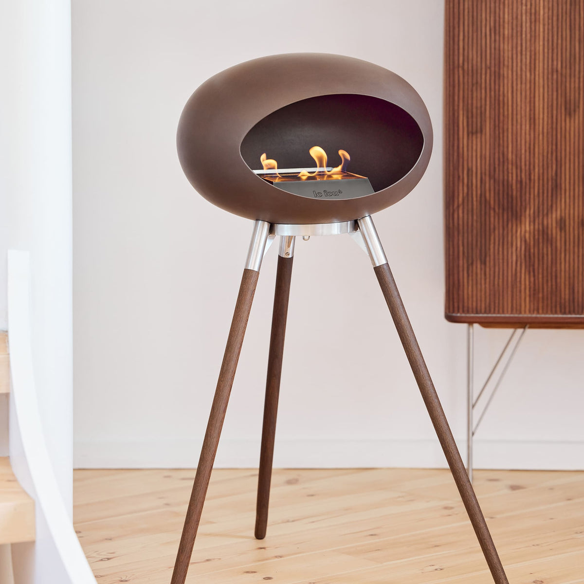 Le Feu Ground High Dome Mocca Fireplaces Nüline Distribution