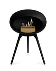 Le Feu Ground Low Dome Black Fireplaces Nüline Distribution black black oak rose gold burner