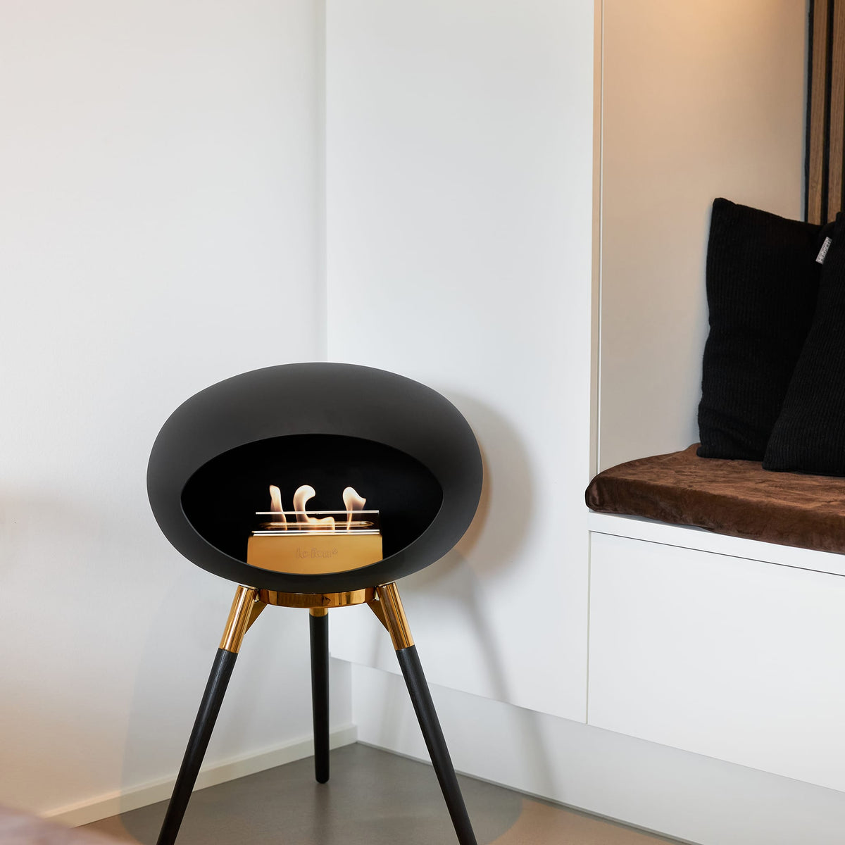 Le Feu Ground Low Dome Black Fireplaces Nüline Distribution