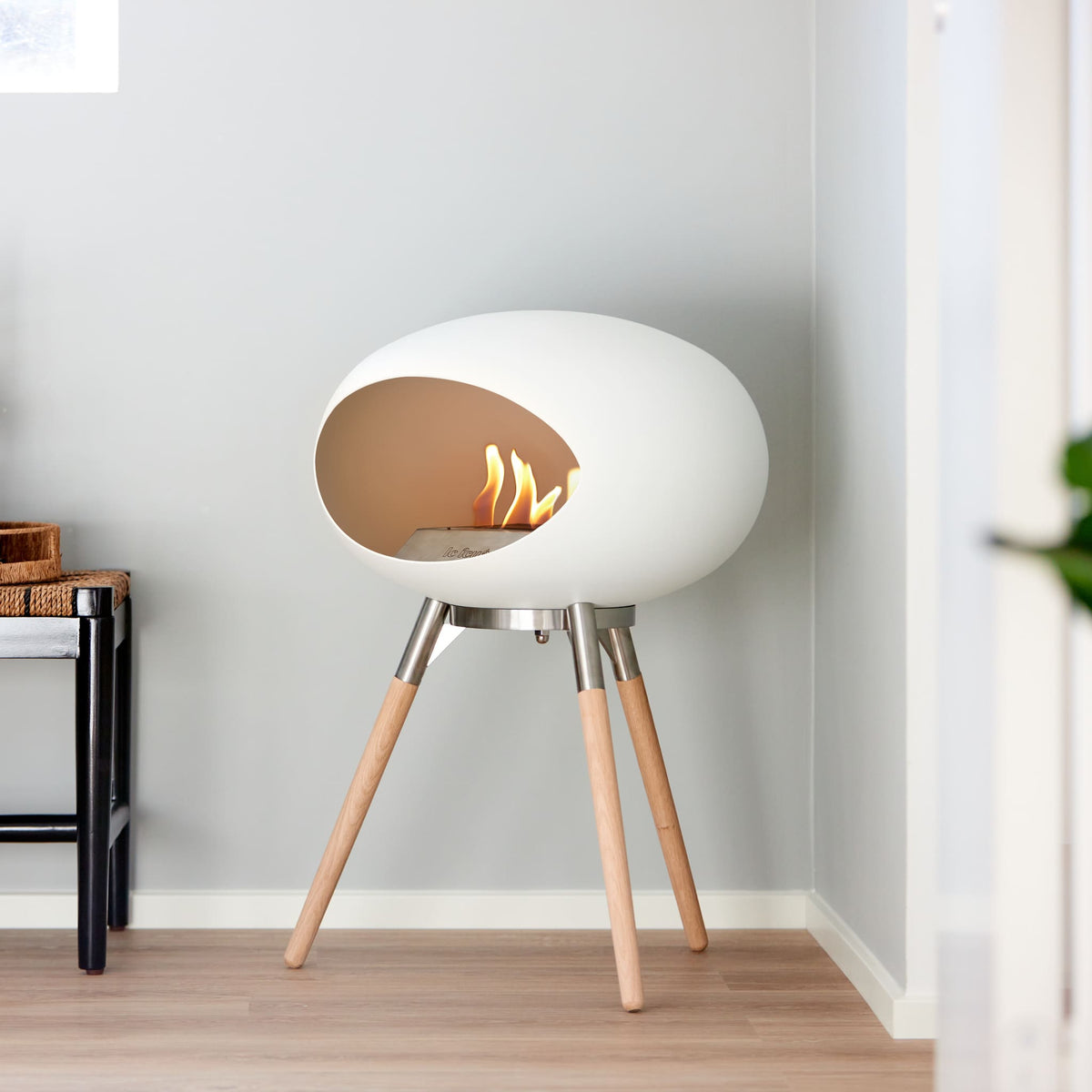 Le Feu Ground Low Dome White Fireplaces Nüline Distribution