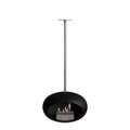 Le Feu Sky Dome <br>Black Fireplaces Nüline Distribution 120 cm polished steel steel burner
