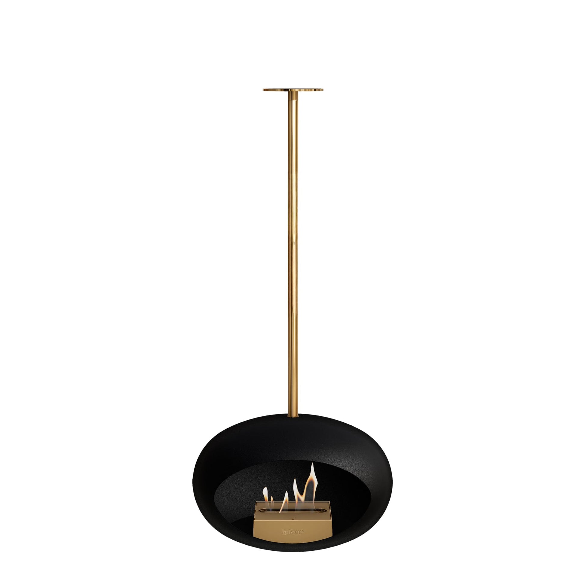 Le Feu Sky Dome <br>Black Fireplaces Nüline Distribution 120 cm rose gold rose gold burner
