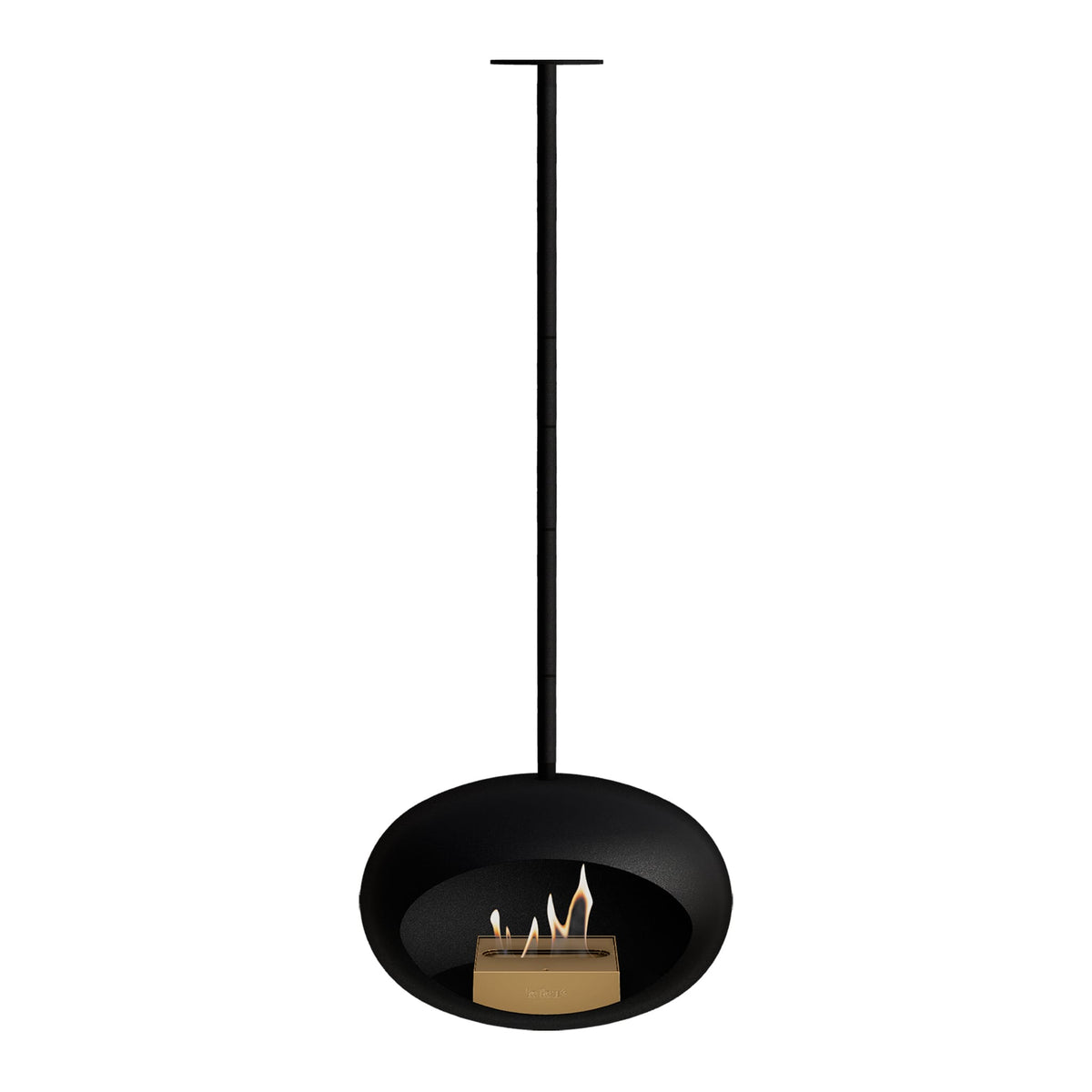 Le Feu Sky Dome Black Fireplaces Nüline Distribution 140 cm black rose gold burner