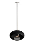 Le Feu Sky Dome Black Fireplaces Nüline Distribution 140 cm polished steel steel burner