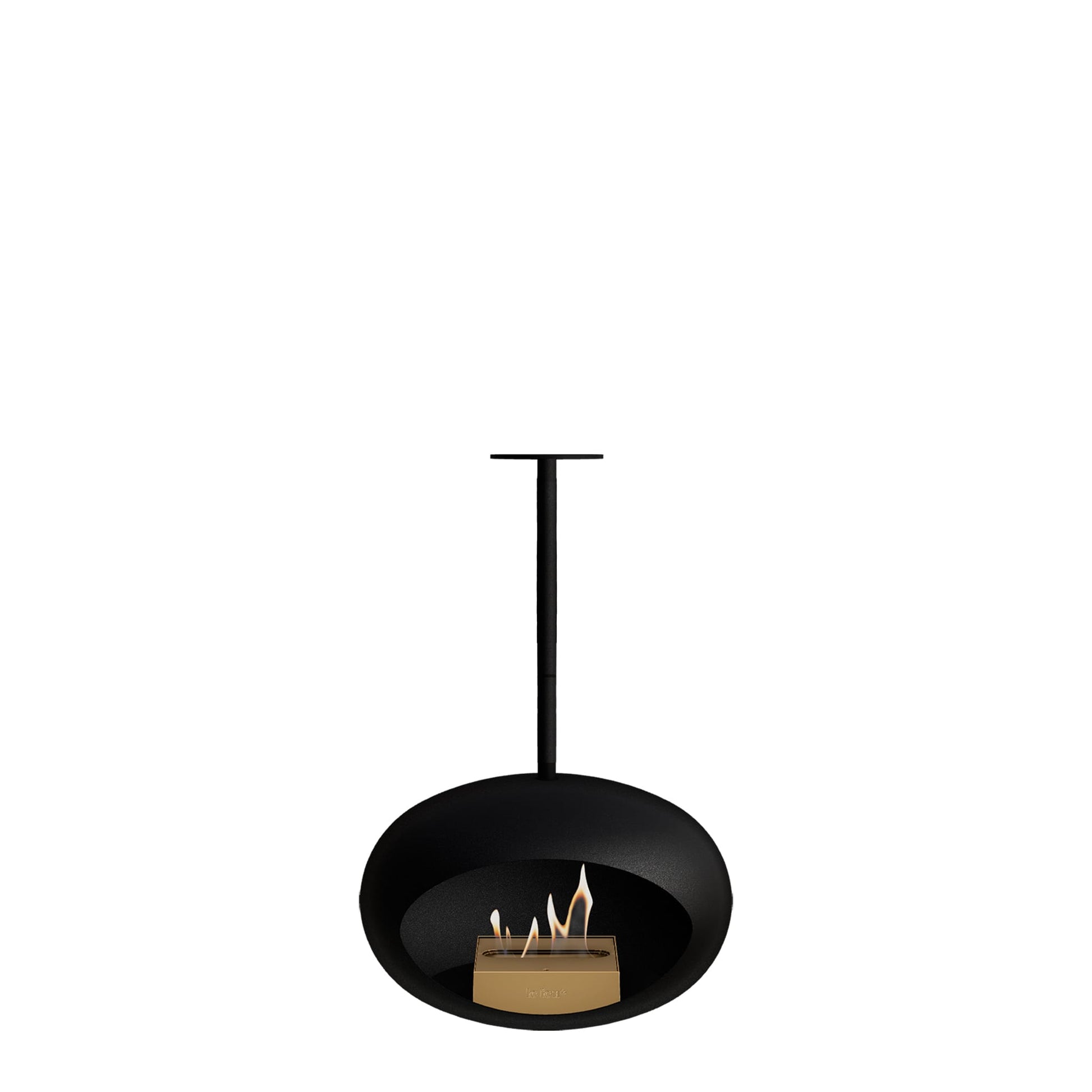 Le Feu Sky Dome <br>Black Fireplaces Nüline Distribution 50 cm black rose gold burner