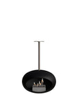 Le Feu Sky Dome Black Fireplaces Nüline Distribution 50 cm polished steel steel burner