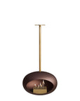 Le Feu Sky Dome Mocca Fireplaces Nüline Distribution 100 cm rose gold rose gold burner
