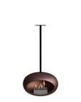 Le Feu Sky Dome Mocca Fireplaces Nüline Distribution 100 cm black steel burner