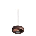 Le Feu Sky Dome <br>Mocca Fireplaces Nüline Distribution 100 cm polished steel steel burner