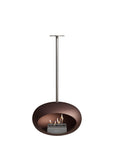 Le Feu Sky Dome Mocca Fireplaces Nüline Distribution 100 cm polished steel steel burner