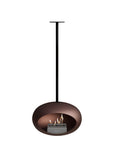 Le Feu Sky Dome Mocca Fireplaces Nüline Distribution 120 cm black steel burner