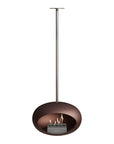 Le Feu Sky Dome Mocca Fireplaces Nüline Distribution 140 cm polished steel steel burner