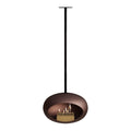 Le Feu Sky Dome <br>Mocca Fireplaces Nüline Distribution 140 cm black rose gold burner