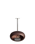 Le Feu Sky Dome Mocca Fireplaces Nüline Distribution 50 cm polished steel steel burner