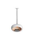 Le Feu Sky Dome <br>White Fireplaces Nüline Distribution 100 cm polished steel steel burner