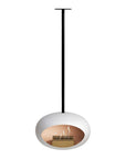 Le Feu Sky Dome White Fireplaces Nüline Distribution 140 cm black rose gold burner