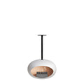 Le Feu Sky Dome <br>White Fireplaces Nüline Distribution 50 cm black steel burner