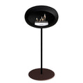 Le Feu Steel High Dome <br>Black Fireplaces Nüline Distribution ø2.5 cm black mocca steel burner
